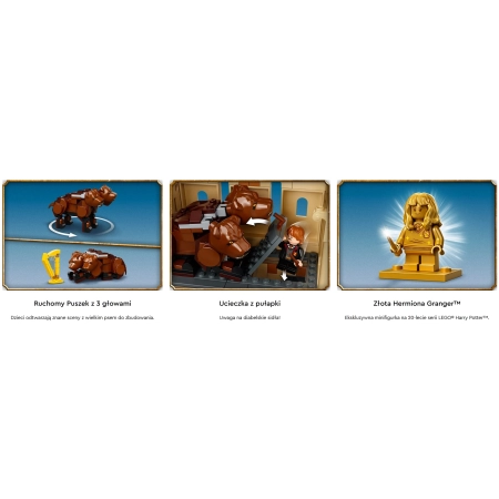LEGO Harry Potter 76387 Hogwart spotkanie z Puszkiem